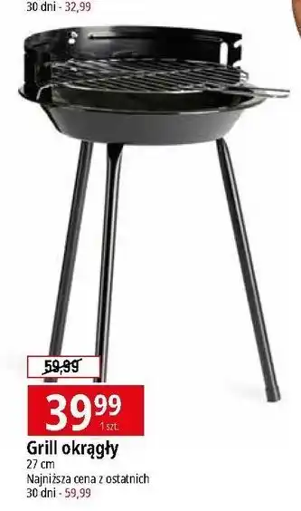 E.Leclerc Grill okrągły 27 cm oferta