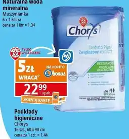 E.Leclerc Podkłady higieniczne 60 x 90 cm Wiodąca Marka Chorys oferta