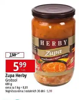 E.Leclerc Zupa pomidorowa z ryżem i mięsem Herby oferta