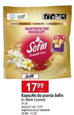 E.Leclerc Kapsułki do prania color protection Sofin Complete Care oferta