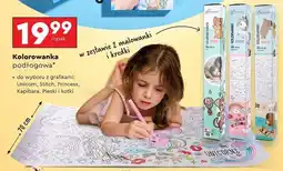 Biedronka Kolorowanka podłogowa 100 x 70 cm kapibara Beniamin oferta