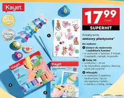 Biedronka Witrażyki do malowania Kayet oferta