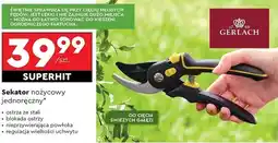 Biedronka Sekator nożycowy jednoręczny Gerlach oferta
