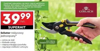 Biedronka Sekator nożycowy jednoręczny Gerlach oferta