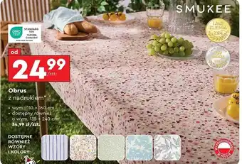 Biedronka Obrus 135 x 240 cm Smukee oferta