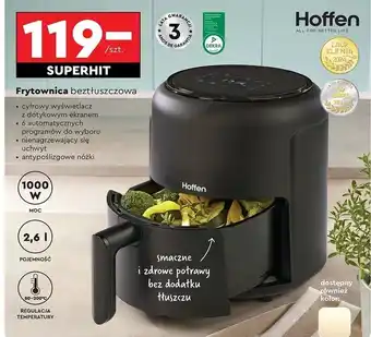 Biedronka Frytkownica beztłuszczowa 1000 w Hoffen oferta