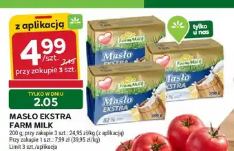 Stokrotka Masło ekstra Farm milk oferta