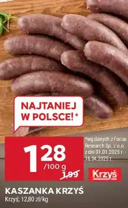 Stokrotka Kaszanka na patelnię Masarnia krzyś oferta
