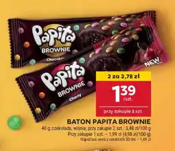 Stokrotka Baton brownie chocolate Papita oferta
