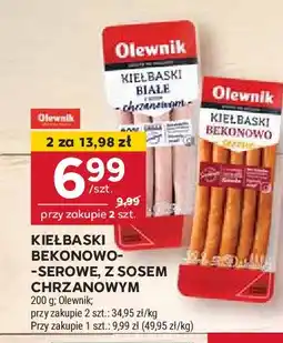 Stokrotka Kiełbaski białe z sosem chrzanowym Olewnik oferta