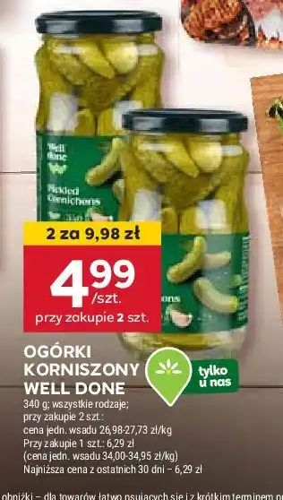 Stokrotka Korniszony Well done oferta