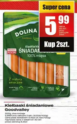 Supeco Kiełbaski śniadaniowe Goodvalley 100g oferta