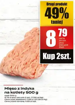 Supeco Mięso z indyka na kotlety 500g Supeco oferta