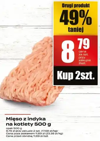 Supeco Mięso z indyka na kotlety 500g Supeco oferta