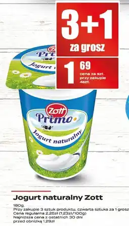 Supeco Jogurt naturalny Zott 150g oferta