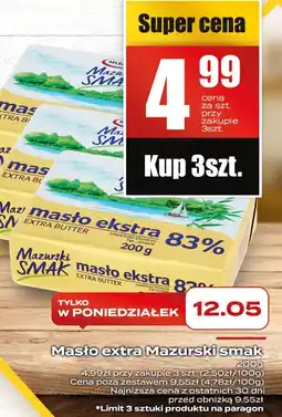 Supeco Masło extra Mazurski smak 200g oferta