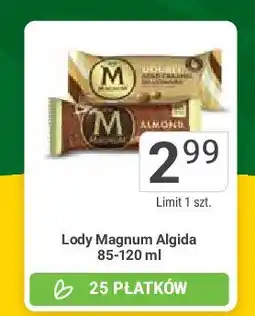 Stokrotka Lód gold caramel billionaire Algida magnum double oferta