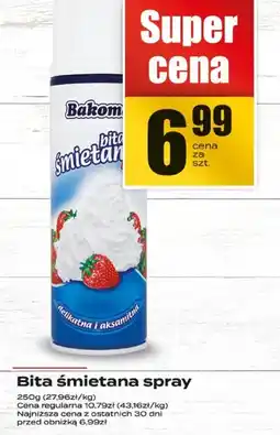 Supeco Bita śmietana spray 250g Supeco oferta