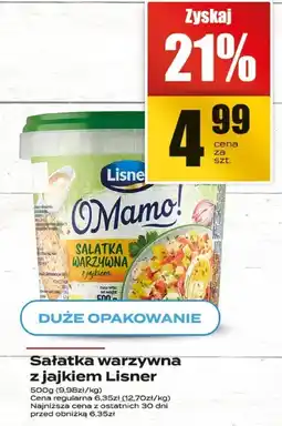 Supeco Sałatka warzywna z jajkiem Lisner 500g oferta