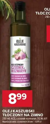 Stokrotka Olej rzepakowy czosnek i rozmaryn Oleje kaszubskie oferta