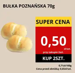 Supeco Bułka poznańska 70g Supeco oferta