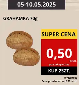 Supeco Bułka grahamka 70g Supeco oferta