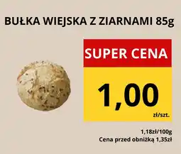 Supeco Bułka wiejska z ziarnami 85g Supeco oferta