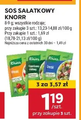 Stokrotka Grecki Knorr sos sałatkowy oferta
