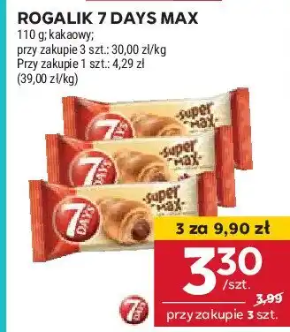 Stokrotka Rogal z nadzieniem kakaowym 7 days super max oferta