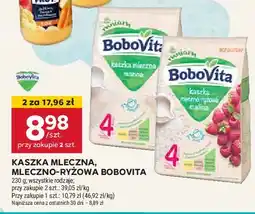 Stokrotka Kaszka mleczno- ryżowa z malinami Bobovita oferta
