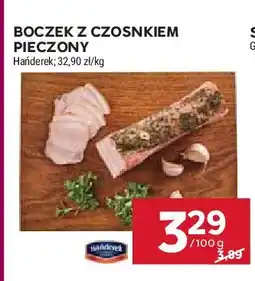 Stokrotka Boczek z czosnkiem pieczony Hańderek oferta