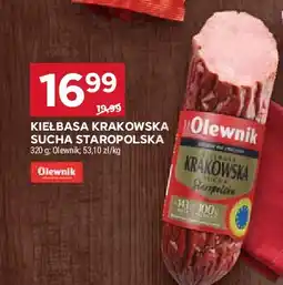 Stokrotka Kiełbasa krakowska sucha staropolska Olewnik oferta