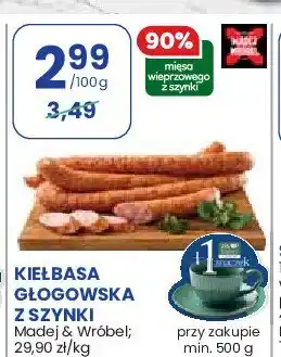 Stokrotka Kiełbasa głogowska z szynki Madej & wróbel oferta