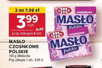 Stokrotka Masło czosnkowe Mlekovita masło polskie oferta