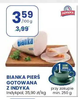 Stokrotka Pierś z indyka gotowana bianka Indykpol oferta