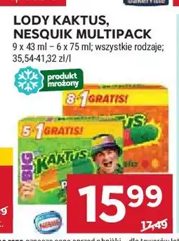 Stokrotka Lody cytrynowo-truskawkowe Nestle kaktus oferta