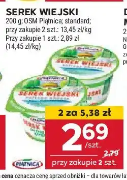 Stokrotka Serek naturalny Piątnica serek wiejski oferta