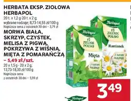 Stokrotka Herbatka mięta z pomarańczą Herbapol oferta