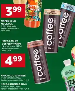 Stokrotka Napój cappuccino Oshee vitamin coffee oferta