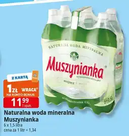 E.Leclerc Woda niegazowana Muszynianka oferta