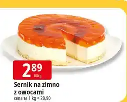 E.Leclerc Sernik na zimno z owocami oferta