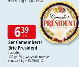 E.Leclerc Ser brie naturalny President oferta