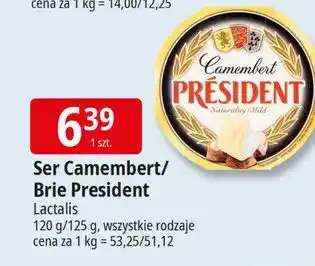 E.Leclerc Ser brie naturalny President oferta