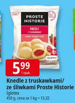 E.Leclerc Knedle ze śliwkami Iglotex Proste Historie oferta