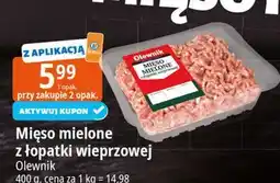 E.Leclerc Mięso mielone wieprzowe z łopatki Olewnik oferta