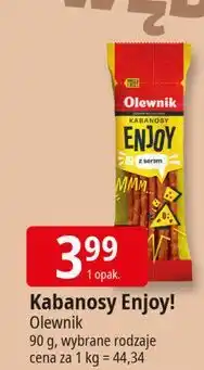 E.Leclerc Kabanosy z serem Olewnik Enjoy! oferta