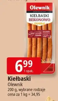 E.Leclerc Kiełbaski bekonowo-serowe Olewnik oferta
