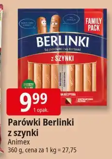 E.Leclerc Parówki z szynki Morliny Berlinki oferta