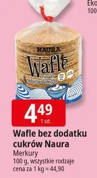 E.Leclerc Wafle śmietankowe Naura oferta