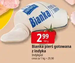 E.Leclerc Pierś z indyka gotowana bianka Indykpol oferta